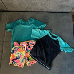 Toddler boys 2t swim bundle